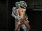 3D Monster Video porno Cartoon 3d imprÃ©gnation Alien adulte