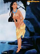 Pocahontas nue