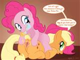 Applejack Friendship Is Magic, mon petit poney Pinkie Pie Syoee B