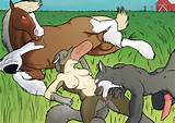 Cheval chevaux Equi Equine Furry Yiffy Porn Art Vol 4 85