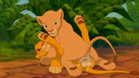 Les donnÃ©es de chatte de Disney Roi Lion porno Show Cum Inside Cub fÃ©line Fema