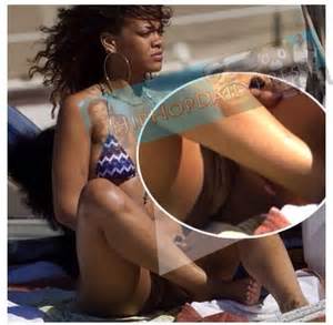 Chatte de Rihanna Slip