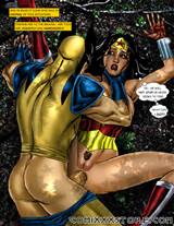 Marvel Comics Wolverine a des relations sexuelles avec DC Comics Wonder Woman