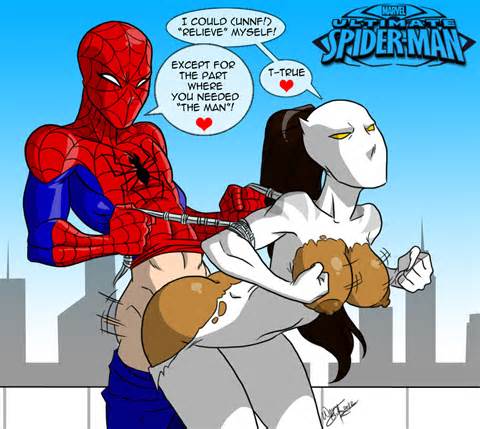 L'homme araignÃ©e Spiderman Porn blanc Cadf Tiger Marvel Aeolus Ebe Ava