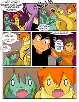 Bulbizarre Comic Voltali Kasumi Pokemon peut Kasumi Pokemon Nintendo