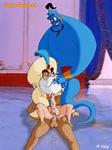 GÃ©nie d'Aladdin et le Sultan dans une orgie sauvage homosexuel