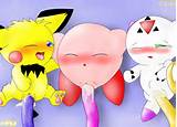 Digimon Porn Pokemon Digimon Nintendo Fbc Kirby Facf Calumon Pichu