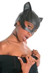 Chat noir femme en cuir lesbiennes vidÃ©os porno