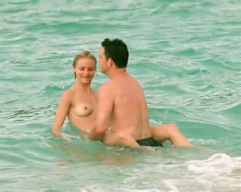 Cameron Diaz Outdoors Sex On The Beach