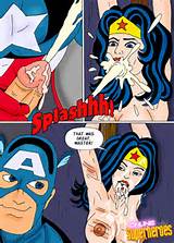 Captain America baise Wonder Woman photos WonderSluts