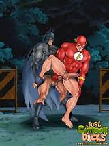 Flash et Batman Justice League Porn