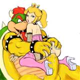 Peach est Bowser S Bitch par LM colorÃ© par SoubriquetRouge Hentai