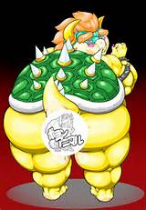 Gros seins rougissent Bowser seins censurÃ©e rÃ¨gle 63 femmes Koopa Mario