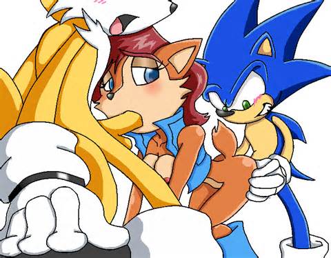 Sally Acorn Sonic Team Sonic que The Hedgehog queues Verius Gif animÃ©