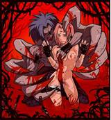 Sasuke et Sakura Bloodbath par Ganassa Hentai Foundry