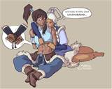 Korra et Yue Yamino Avatar monde Hentai