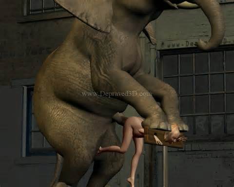 Deathtrap culte de la bestialitÃ© de Dieu Ã©lÃ©phant Ã©lÃ©phant 3d