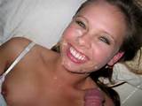 Photos pornos gratuites dâ€™Ã©jacs faciales amateurs 8 de 88 photos