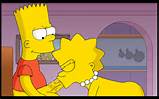 Bart Simpson Lisa Simpson julliette dâ€™animation les Simpson