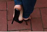 Pieds de Lady Barbara Jeans et talons pieds porno Pic