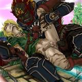 2boys Ganondorf Gay The Legend Of Zelda Link Nintendo Super Smash Bros